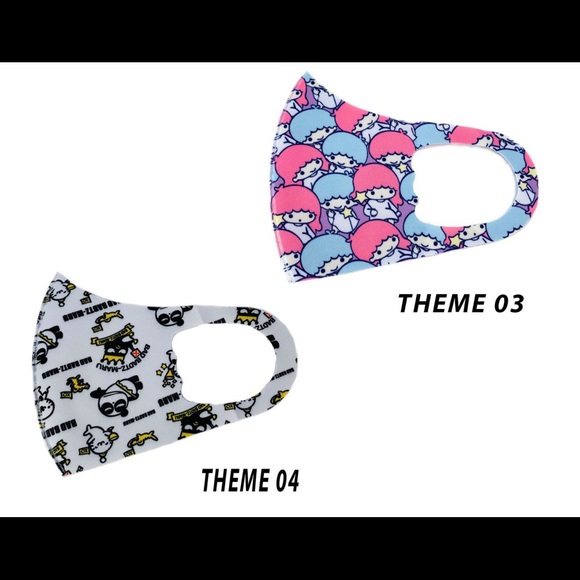 2 Pack Kids Toddler Reusable Face Mask Children - Picture 3 of 8